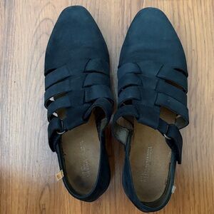 El Naturalista Women’s Black Suede Strap shoes, size EU 39 / US 8.5